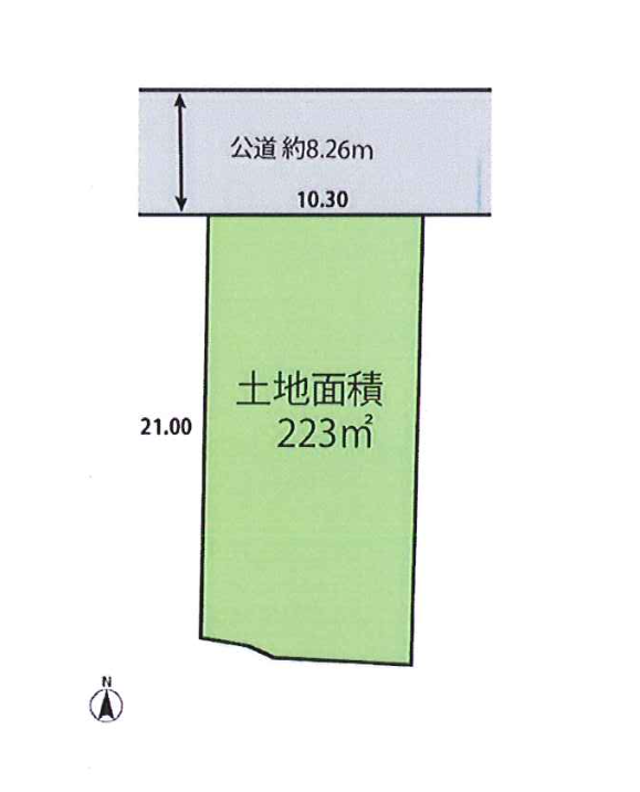 売地　鶴川駅