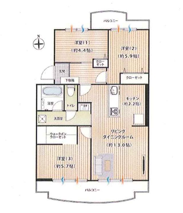 売マンション橋本駅相模原富士マンションB棟